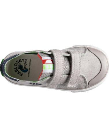 PABLOSKY ZAPATILLAS DE LONA PABLOSKY CON VELCRO PARA NIÑO PIEDRA