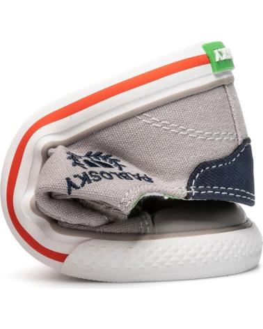 PABLOSKY ZAPATILLAS DE LONA PABLOSKY CON VELCRO PARA NIÑO PIEDRA