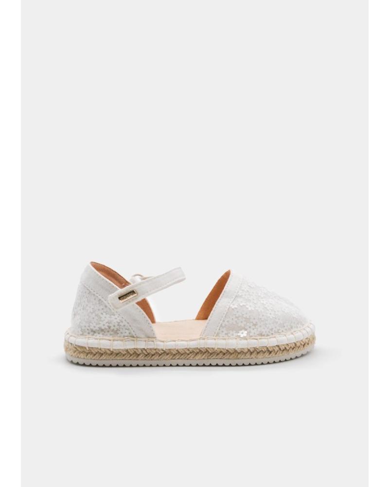 MAYORAL ALPARGATAS DE YUTE PARA NIÑA MAYORAL BLANCO