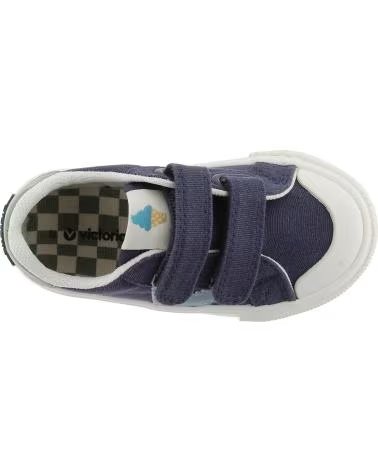 VICTORIA TÊNIS VICTORIA BASKET TRIBU MARINHO COM VELCRO PARA CRIANÇAS MARINO