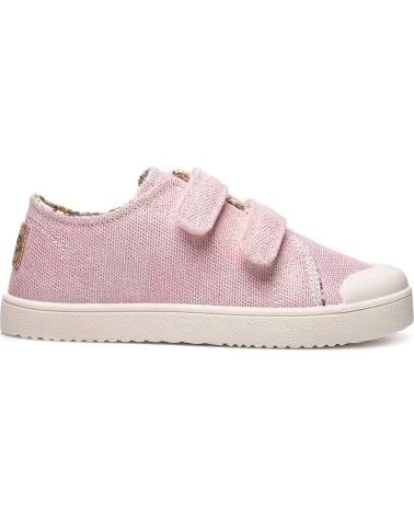 PABLOSKY BASKETS PABLOSKY FILLE TOILE GLITTER ROSE GLITTERROSA