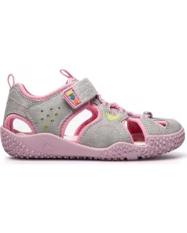 PABLOSKY SANDALIAS NINA MODELO 985855P COLOR GRIS GRYPNK