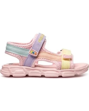 PABLOSKY SANDALIAS 9862 EN ROSA PARA NINAS YELLOW-LILAC