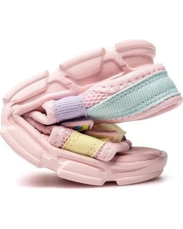 PABLOSKY SANDALIAS 9862 EN ROSA PARA NINAS YELLOW-LILAC