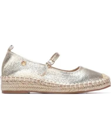 XTI SANDALIAS DE PLATAFORMA 145028 EN PLATEADO PARA MUJER ORO
