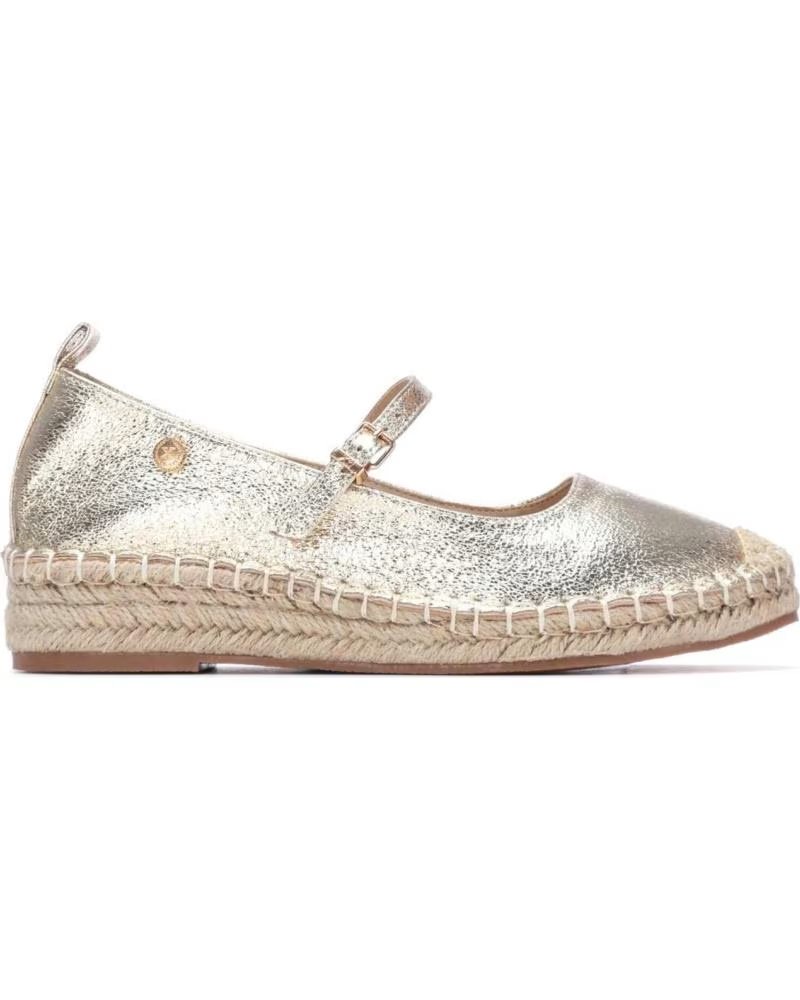 XTI SANDALIAS DE PLATAFORMA 145028 EN PLATEADO PARA MUJER ORO