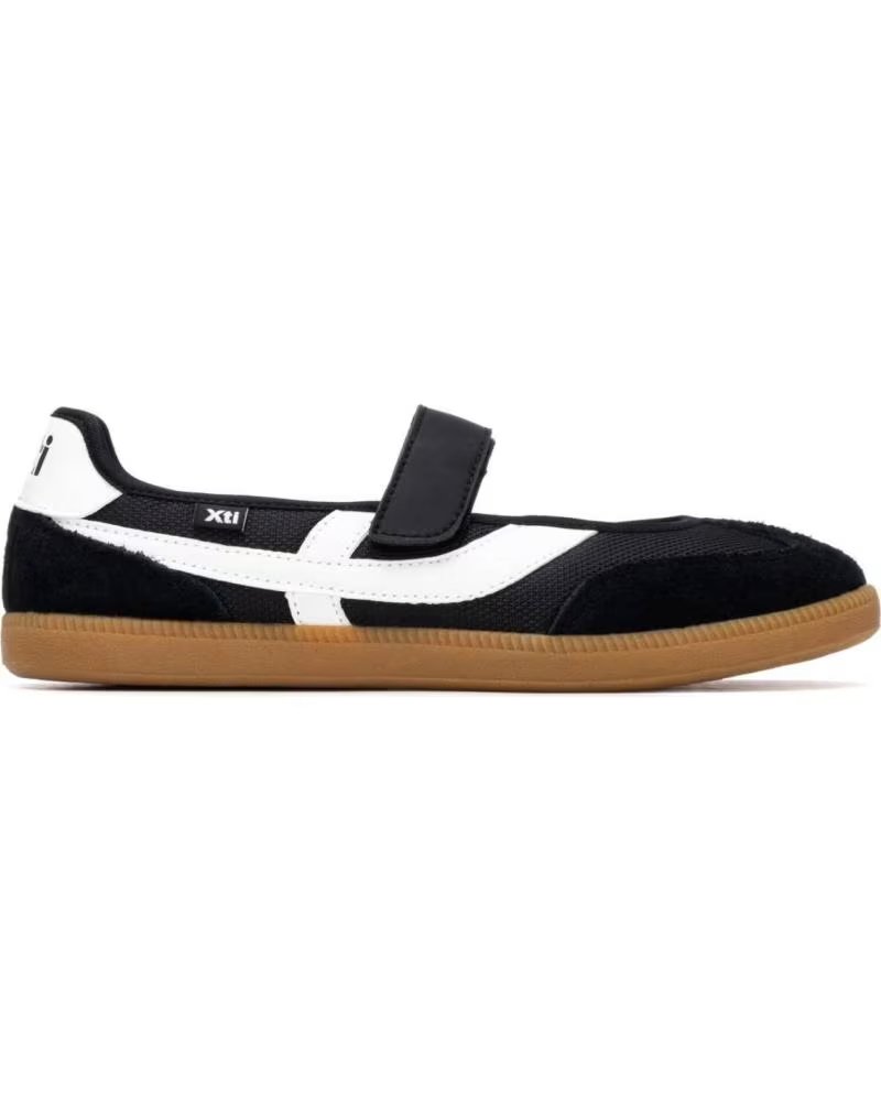 XTI CHAUSSURES XTI MARY JANE NOIR AVEC FERMETURE VELCRO NEGRO