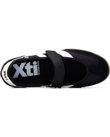 XTI CHAUSSURES XTI MARY JANE NOIR AVEC FERMETURE VELCRO NEGRO