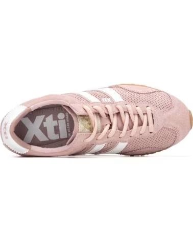 XTI XTI FREIZEITSCHUHE ROSA DAMEN NUDE