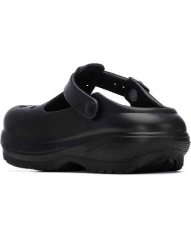 XTI XTI SANDALIA MARY JANE NEGRA CON TIRA ADHERENTE Y PLATAFORMA NEGRO