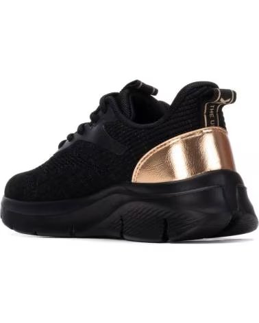 XTI XTI SNEAKER MODELL 145170 SCHWARZ MIT GOLDDETAIL NEGRO