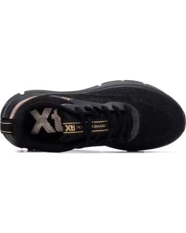 XTI XTI SNEAKER MODELL 145170 SCHWARZ MIT GOLDDETAIL NEGRO