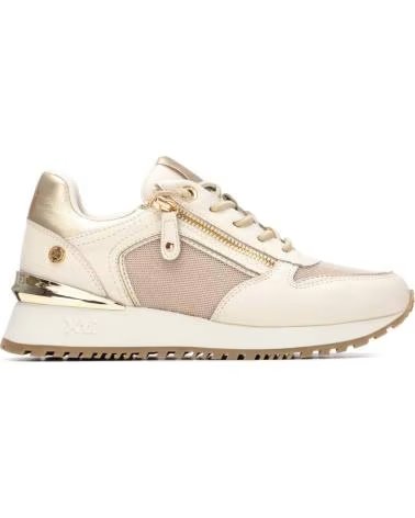 XTI XTI DAMEN-SNEAKER - MODELL 145190, FARBE BEIGE BEIGE