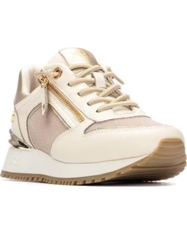 XTI XTI DAMEN-SNEAKER - MODELL 145190, FARBE BEIGE BEIGE