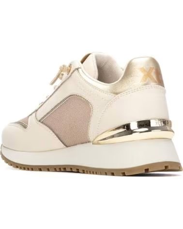 XTI XTI DAMEN-SNEAKER - MODELL 145190, FARBE BEIGE BEIGE