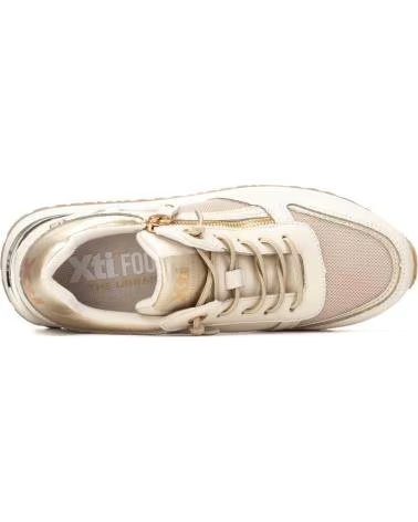 XTI XTI DAMEN-SNEAKER - MODELL 145190, FARBE BEIGE BEIGE
