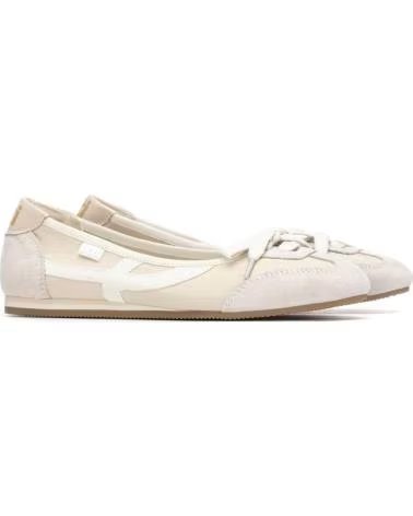 XTI Manoletinas 080-145227 en beige para mujer 13 HIELO