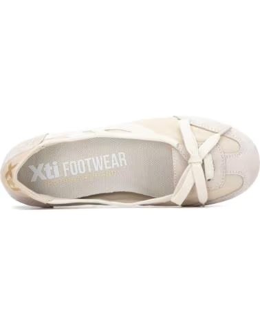 XTI Manoletinas 080-145227 en beige para mujer 13 HIELO