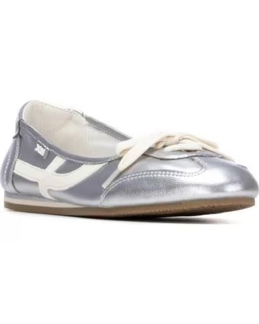 XTI SAPATILHAS XTI FEMININAS PRATA COM DETALHE DE LAÇO PLATA