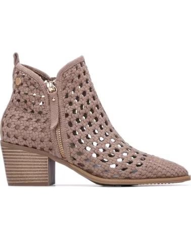 XTI BOTTINES 145267 POUR FEMME AJOURÉES TAUPE