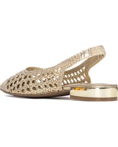 XTI MESH SLINGBACK FLATS WITH POINTED TOE ORO