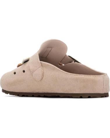 XTI ZUECOS XTI BEIGE CON ADORNOS Y HEBILLA AJUSTABLE BEIGE