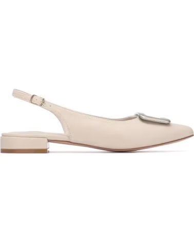 XTI SAPATOS BAIXOS XTI SLINGBACK BEGE COM ENFEITES DE STRASS BEIGE