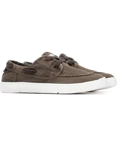 XTI BASKETS NAUTIQUES XTI EN TOILE KAKI POUR HOMME KAKI