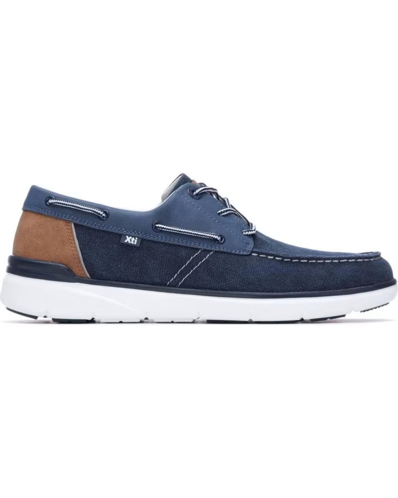 XTI SAPATOS NÁUTICOS MASCULINOS XTI, AZUL MARINHO NAVY