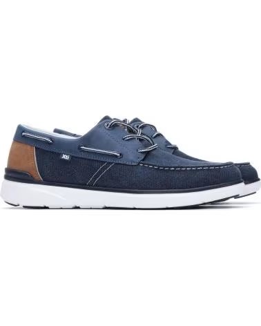 XTI SAPATOS NÁUTICOS MASCULINOS XTI, AZUL MARINHO NAVY