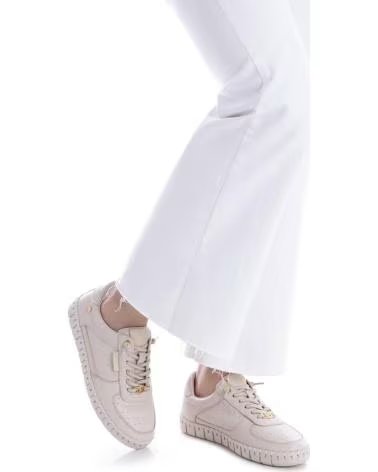 CARMELA CARMELA DAMEN-SNEAKER AUS BEIGEM LEDER BEIGE