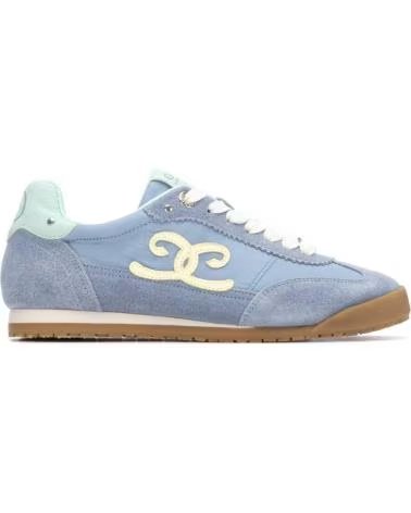 CARMELA CARMELA WILDLEDER-SNEAKER IN BLAU FÜR DAMEN JEANS