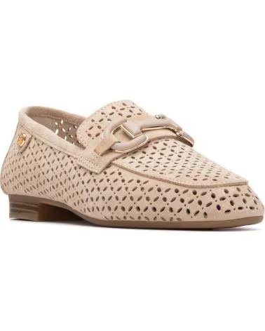 CARMELA CARMELA MOKASSINS BEIGE LEDER MIT VERZIERUNG BEIGE