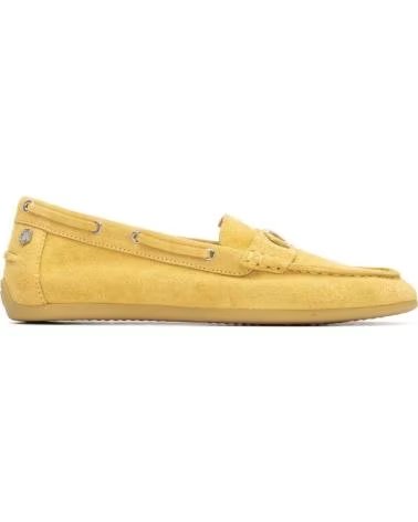 CARMELA MOCASSINS CARMELA FEMININO AMARELO COURO AMARILLO