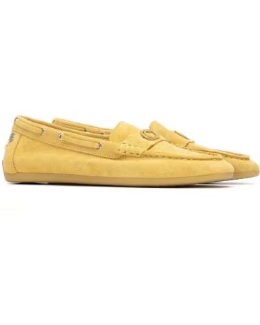 CARMELA MOCASSINS CARMELA FEMININO AMARELO COURO AMARILLO