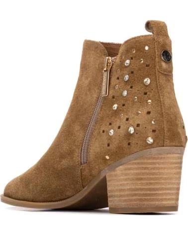 CARMELA BOTINES MUJER MODELO 163151C COLOR MARRON CAMEL