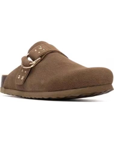 REFRESH 175008 CLOGS WITH ADJUSTABLE BUCKLE TAUPE