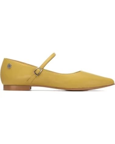 REFRESH GELBE FLACHE SCHUHE REFRESH 175069 MIT RIEMEN AMARILLO
