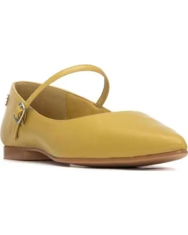 REFRESH GELBE FLACHE SCHUHE REFRESH 175069 MIT RIEMEN AMARILLO
