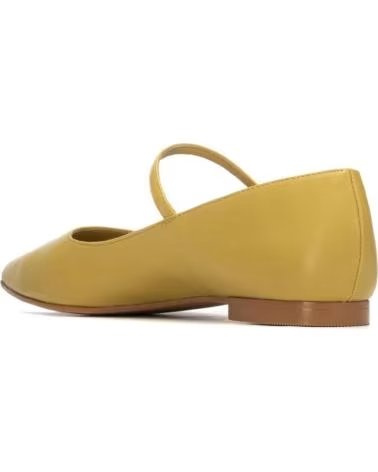 REFRESH GELBE FLACHE SCHUHE REFRESH 175069 MIT RIEMEN AMARILLO