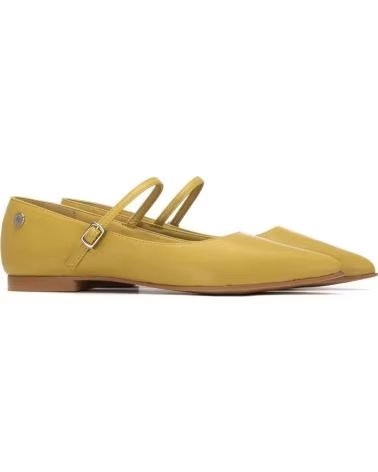 REFRESH GELBE FLACHE SCHUHE REFRESH 175069 MIT RIEMEN AMARILLO