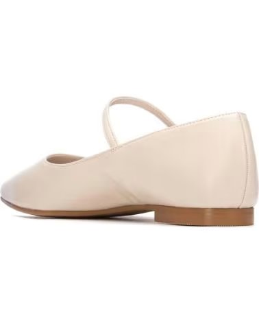 REFRESH BALLERINE REFRESH DONNA BEIGE PUNTA SOTTILE CON CINTURINO BEIGE