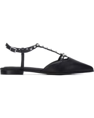 REFRESH SAPATILHAS FEMININAS REFRESH PRETO COM TIRAS E TACHAS NEGRO