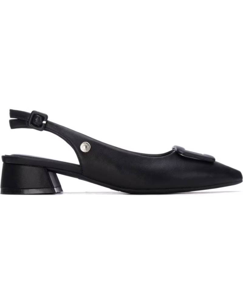 REFRESH ZAPATOS DE TACÓN BAJO REFRESH 175085 NEGROS PARA MUJER NEGRO