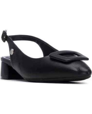 REFRESH ZAPATOS DE TACÓN BAJO REFRESH 175085 NEGROS PARA MUJER NEGRO