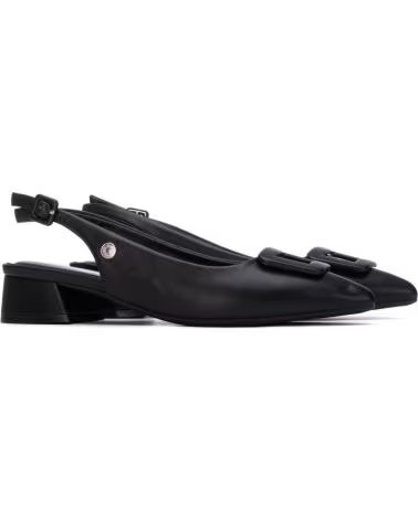 REFRESH ZAPATOS DE TACÓN BAJO REFRESH 175085 NEGROS PARA MUJER NEGRO
