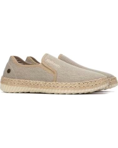 REFRESH REFRESH 175522 LEINENSCHUHE FARBE TAUPE TAUPE
