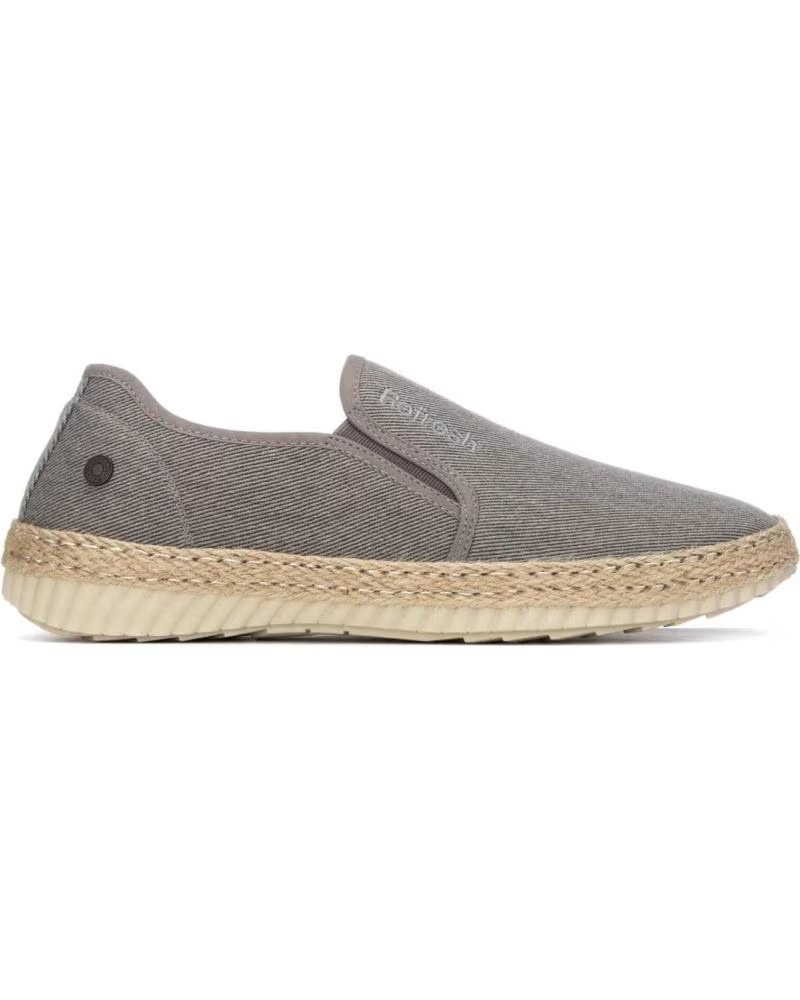 REFRESH ALPARGATA 175522- EN BEIGE PARA MUJER KAKI