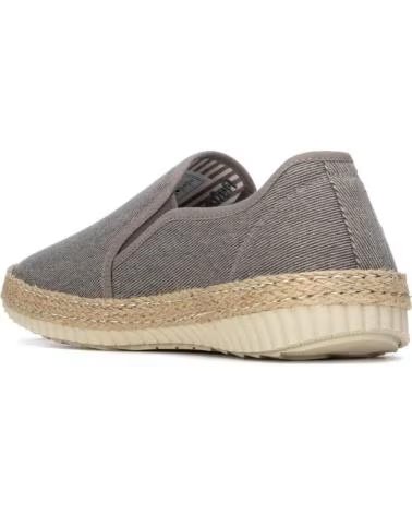 REFRESH ALPARGATA 175522- EN BEIGE PARA MUJER KAKI