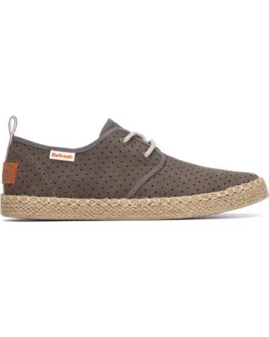REFRESH Zapatos 175560-01 en marron para hombre TAUPE